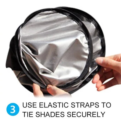 Universal Foldable Windscreen Sun Shade (IMPORTED QUALITY)