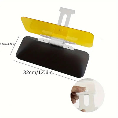 2 in 1 Anti Glare Sun Visor - Day & Night