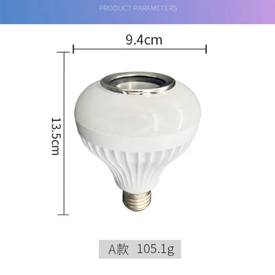 RGB Bluetooth Speaker Bulb 🎶💡- 💥Clearance Sale 60% Off 🔥