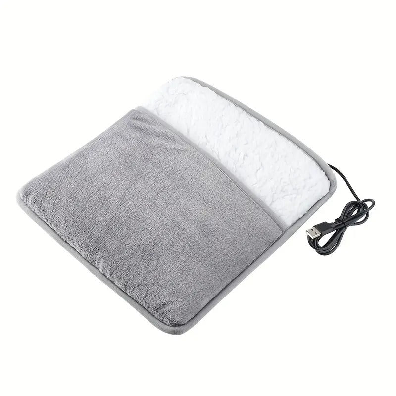 Washable USB Foot Warmer and Periods Cramp Relieving Heating Pad