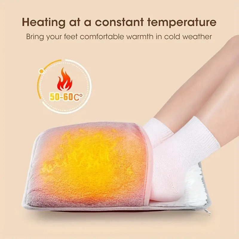Washable USB Foot Warmer and Periods Cramp Relieving Heating Pad