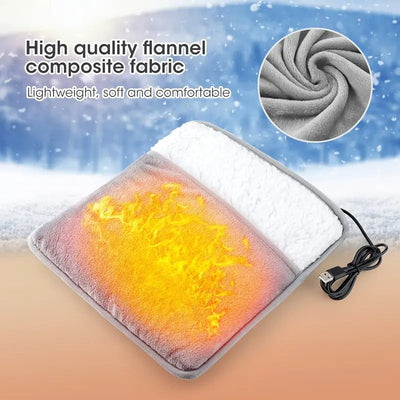 Washable USB Foot Warmer and Periods Cramp Relieving Heating Pad